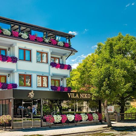 Vila Niko Hotel Ohrid Bagian luar foto