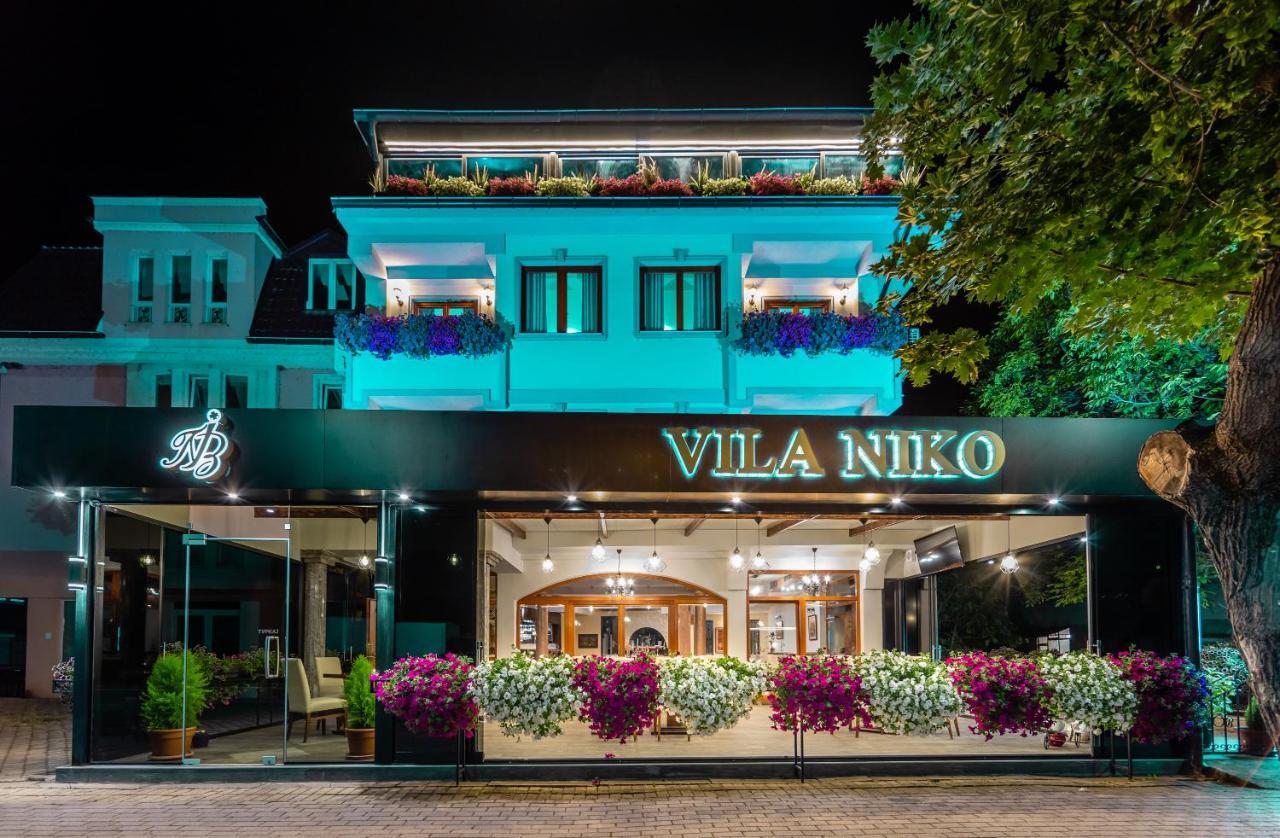 Vila Niko Hotel Ohrid Bagian luar foto